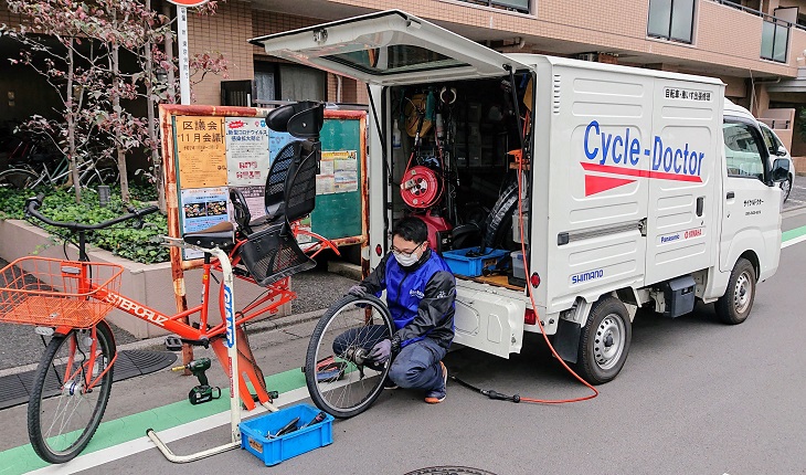 葛飾区 自転車出張修理サービス 株式会社 サイクルドクター